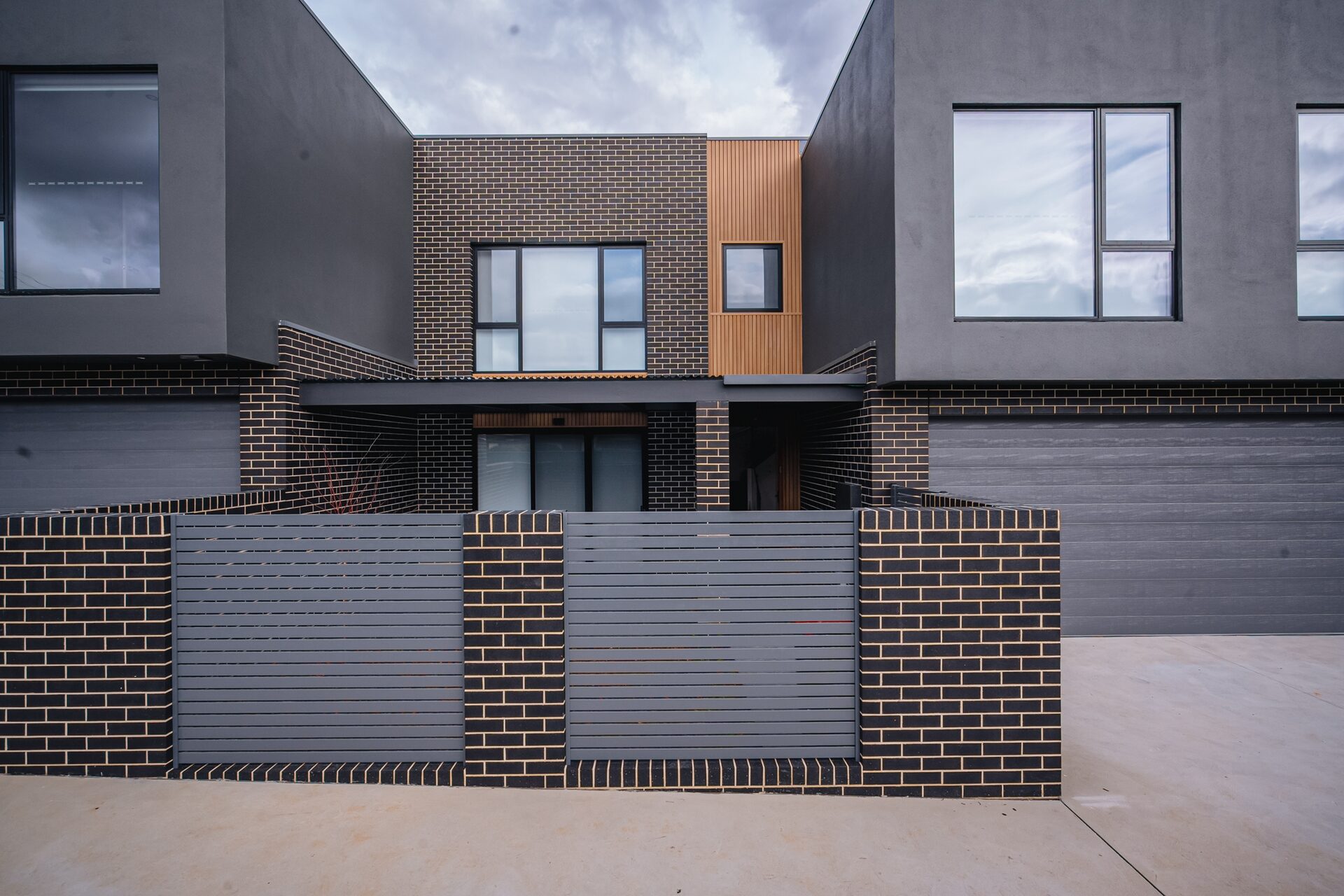 Exterior facade detail