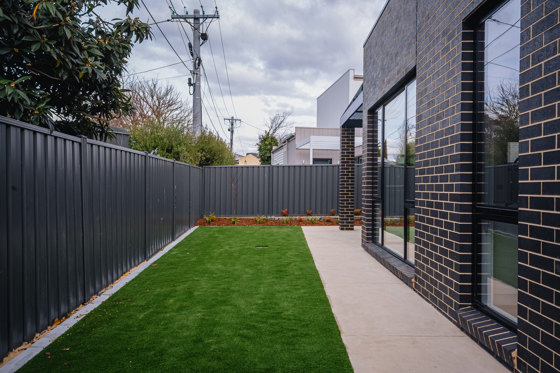 Private courtyard